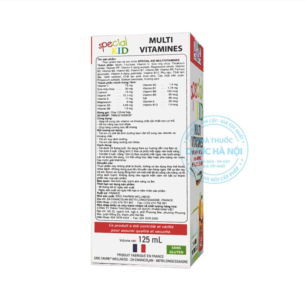 Siro Special Kid Multivitamines