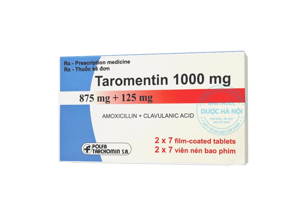 thuốc Taromentin 1000mg