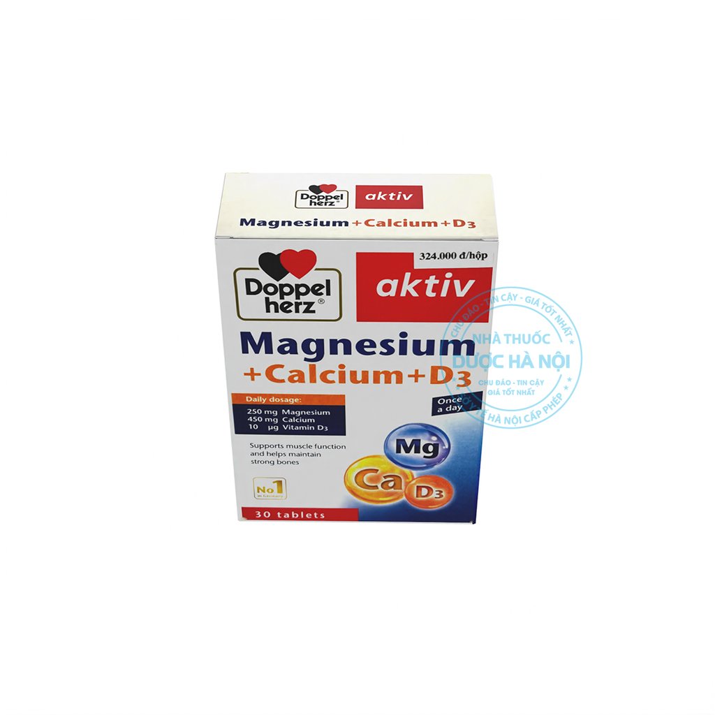 Doppelherz Aktiv Magnesium + Calcium + D3