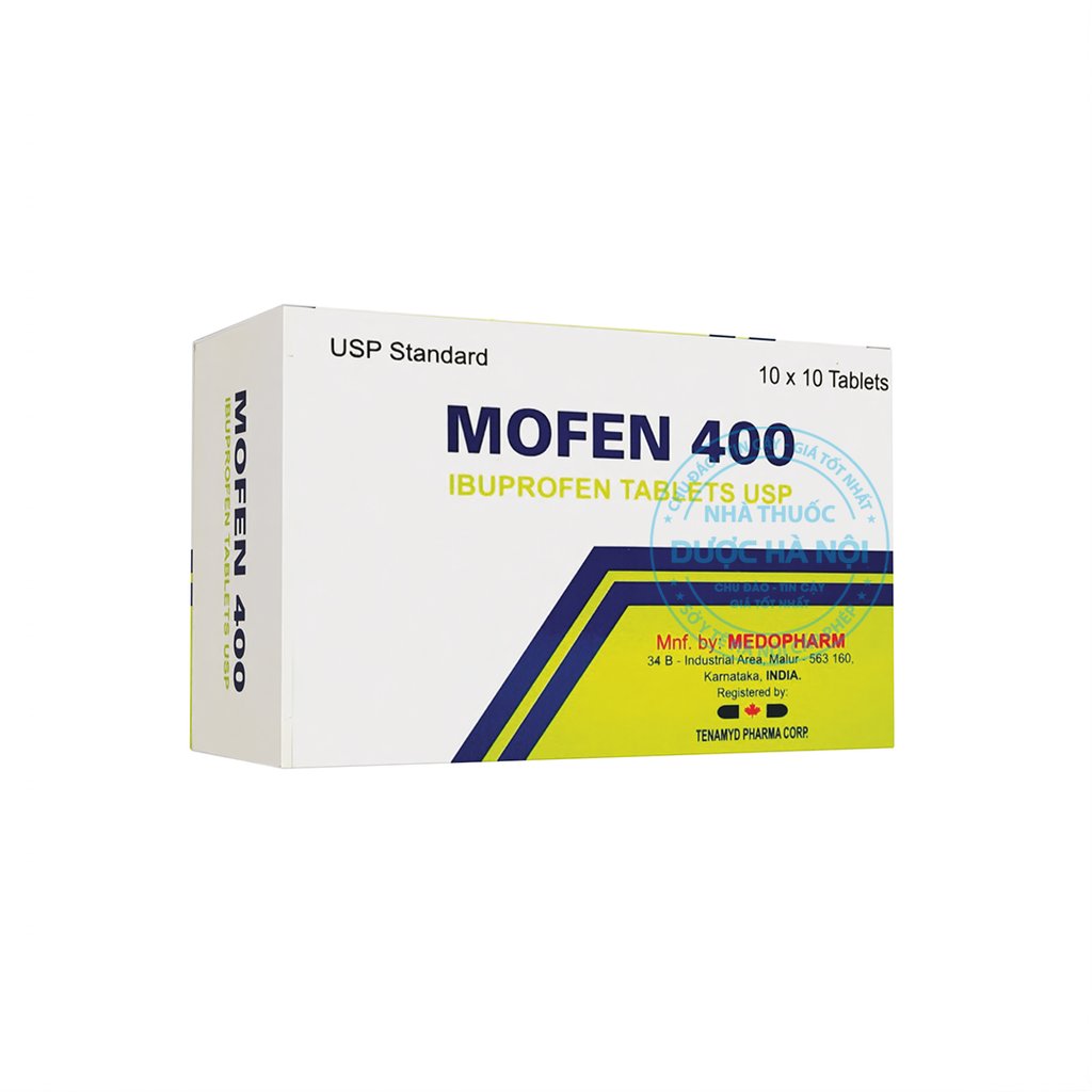 Mofen 400 (Hộp 10 vỉ x 10 viên)