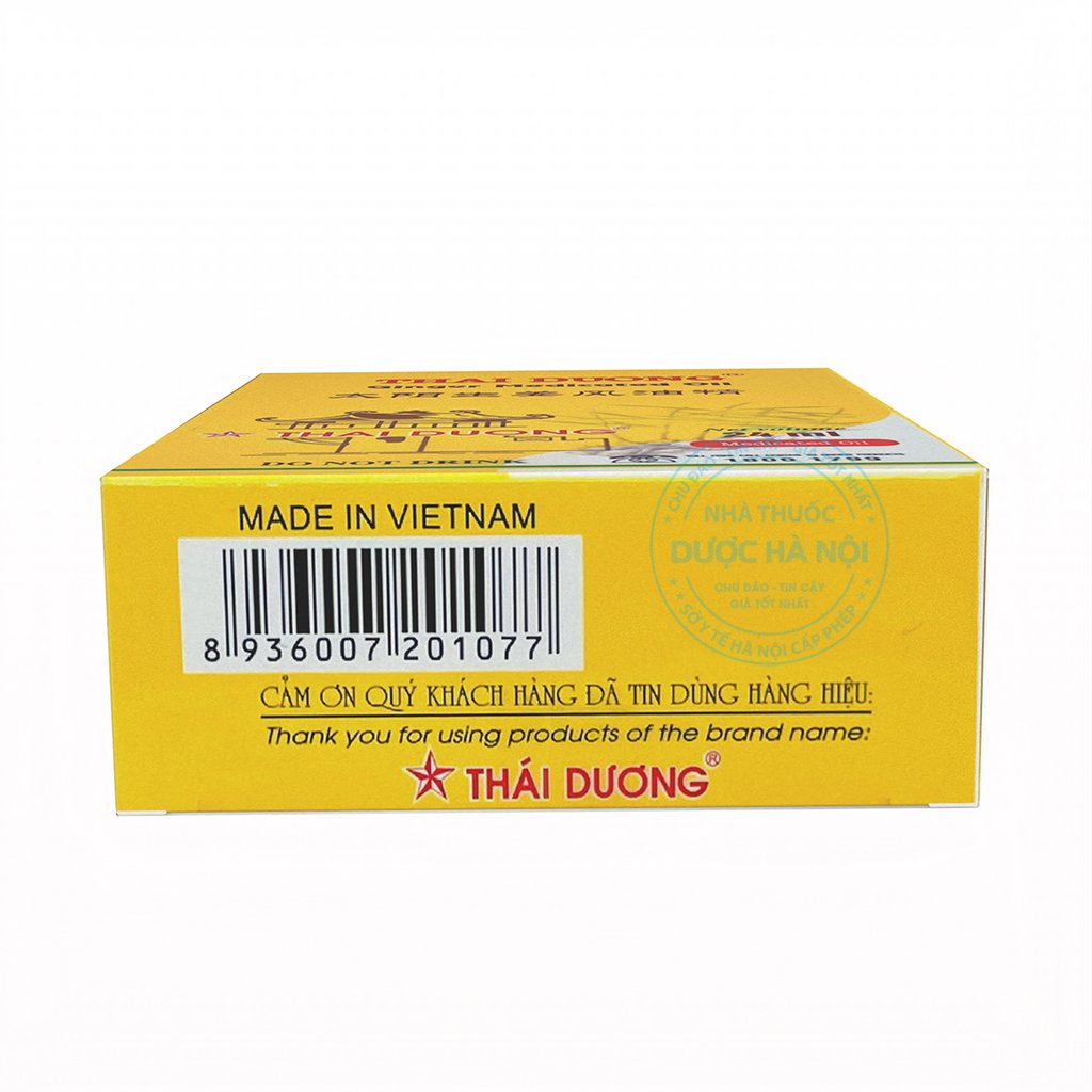 Dầu gừng Thái Dương 24ml