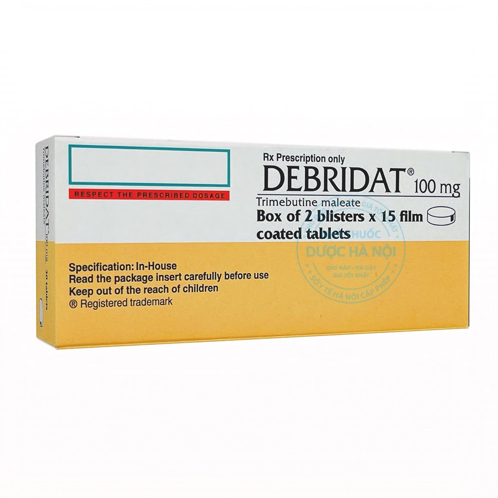 Debridat (1 Hộp x 2 vỉ /30 viên)