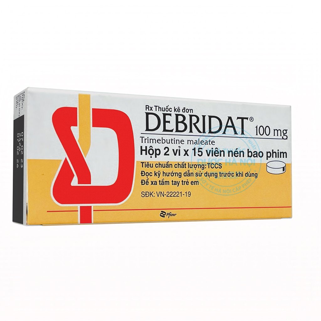 Debridat (1 Hộp x 2 vỉ /30 viên)