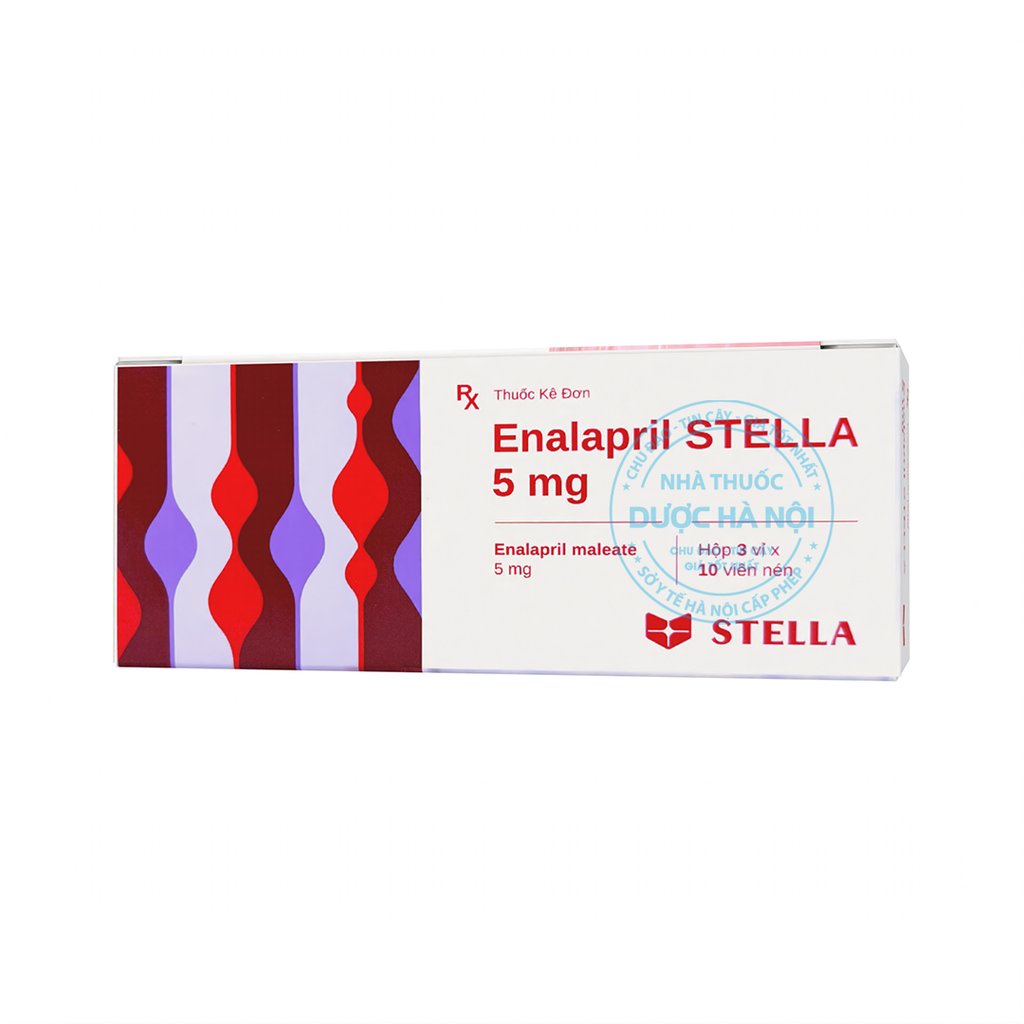 Thuốc Enalapril Stella 5mg