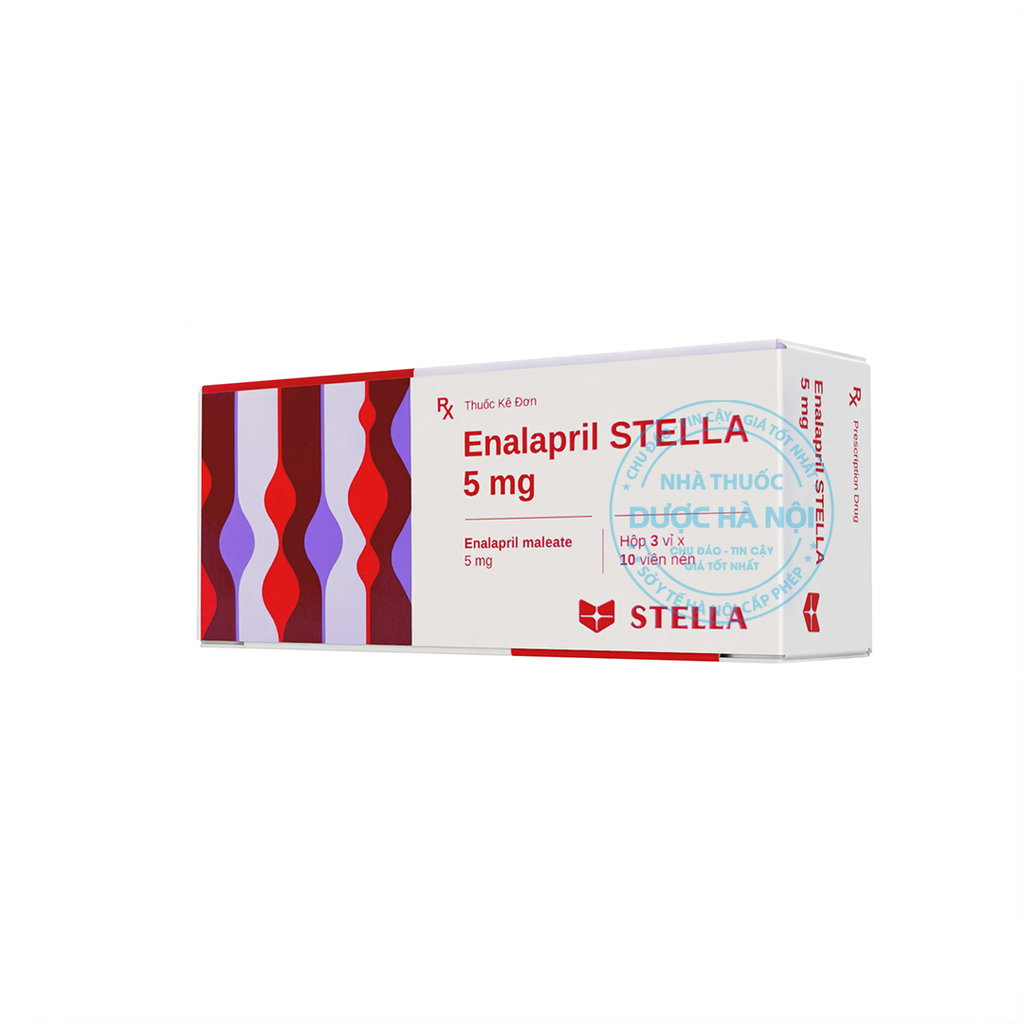 Thuốc Enalapril Stella 5mg