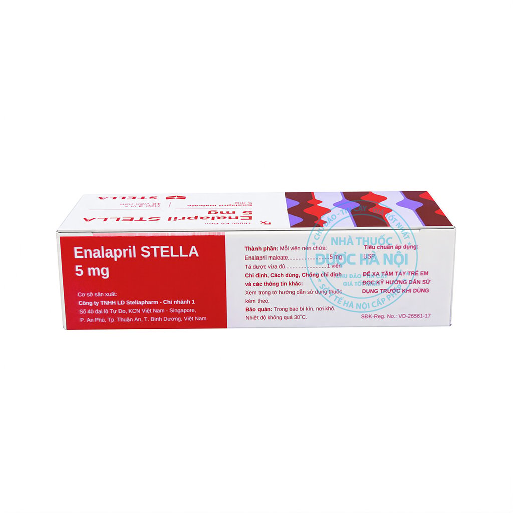 Thuốc Enalapril Stella 5mg