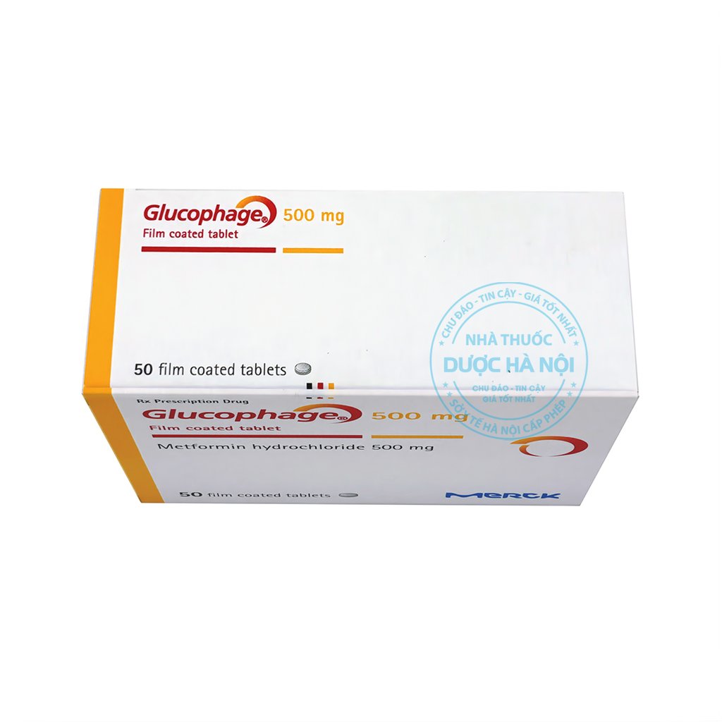 Thuốc Glucophage 500mg