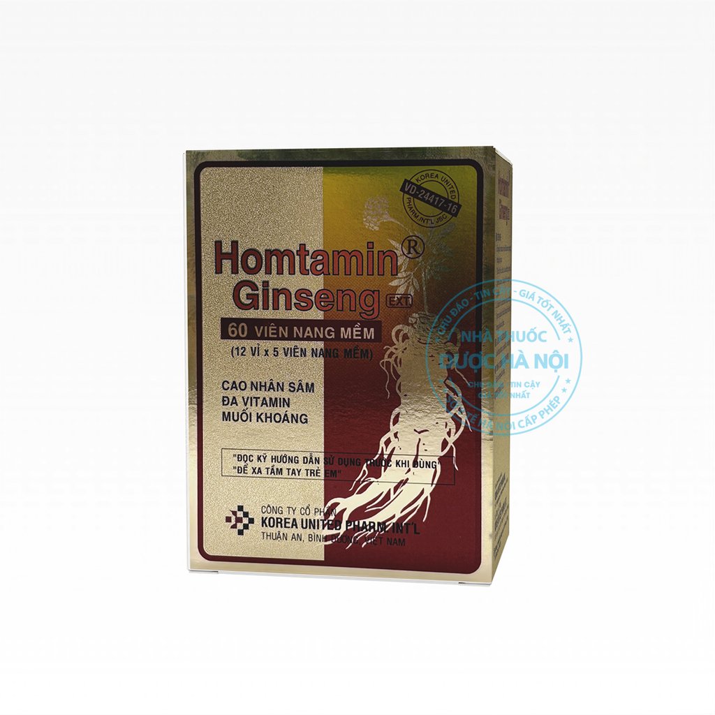 thuốc Homtamin Ginseng