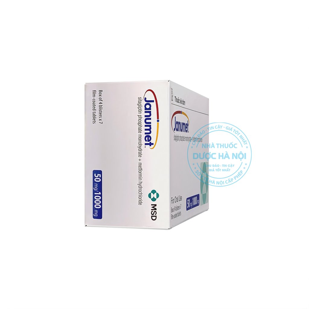 thuốc Janumet 50mg/1000mg