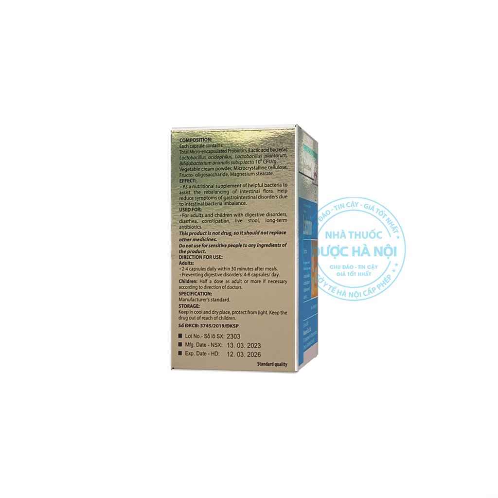 Viên uống Lactomin Novarex