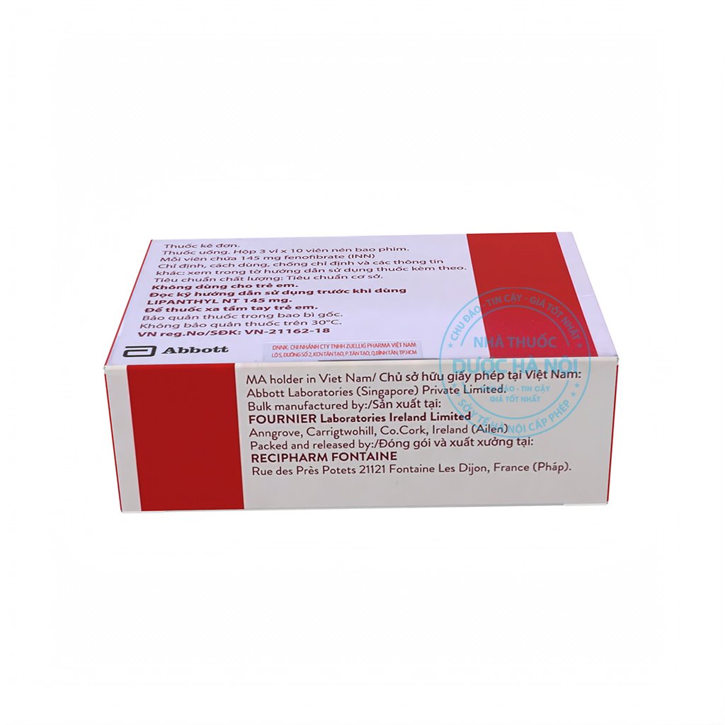 Thuốc Lipanthyl NT 145mg