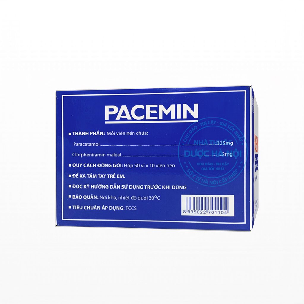 Viên nén Pacemin Hataphar 325mg