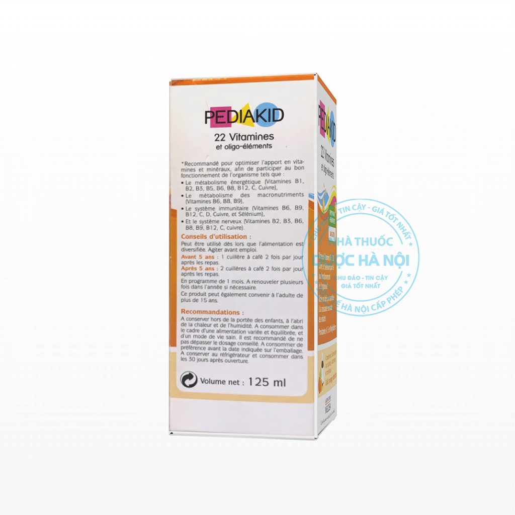 Siro Pediakid 22 Vitamines