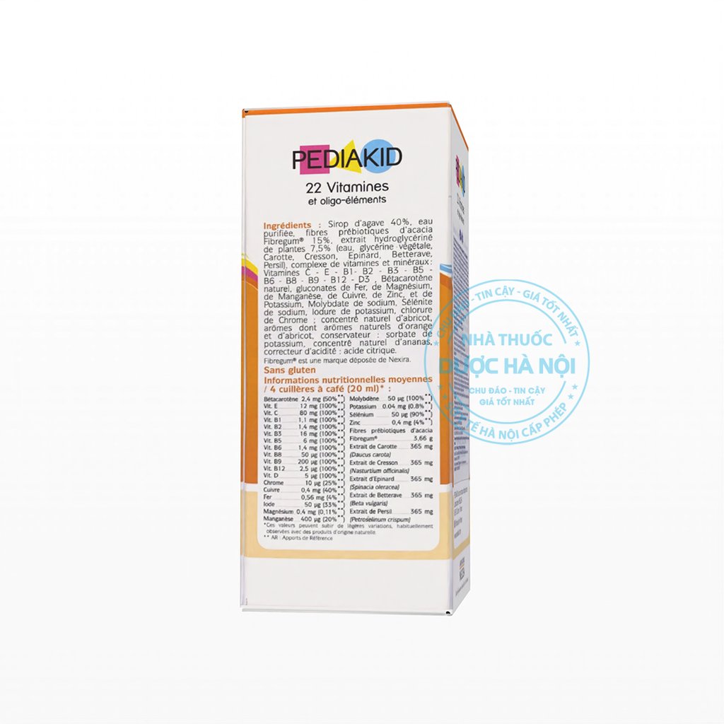 Siro Pediakid 22 Vitamines