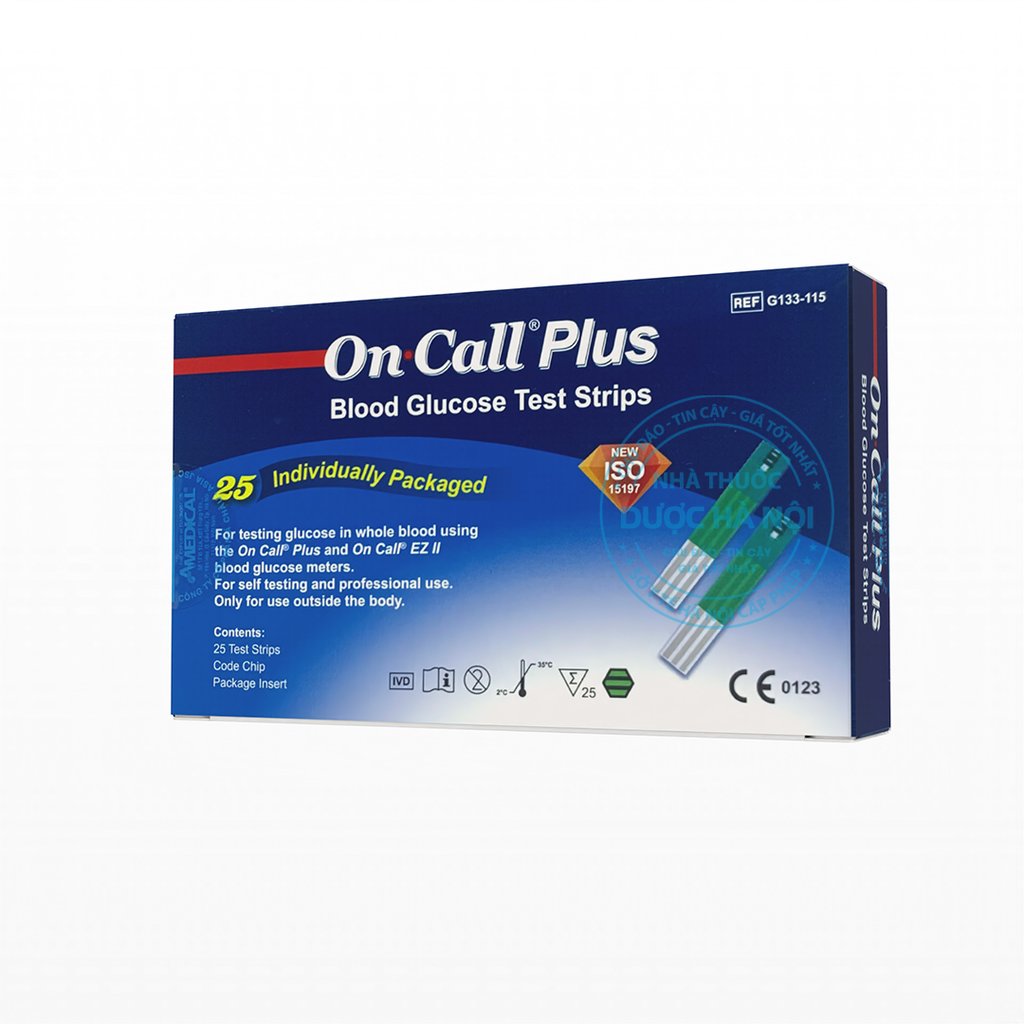 Que thử đường huyết On Call Plus