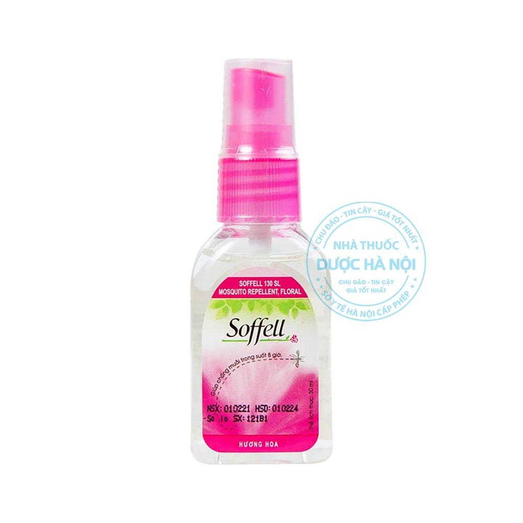 Xịt chống muỗi Soffell 30ml