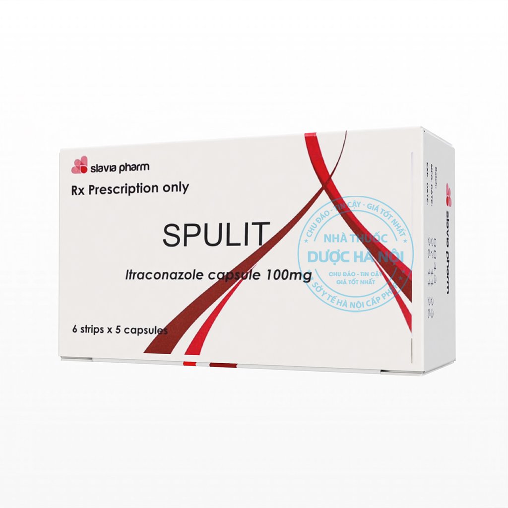 Thuốc Spulit 100mg điều trị nhiễm nấm phổ rộng