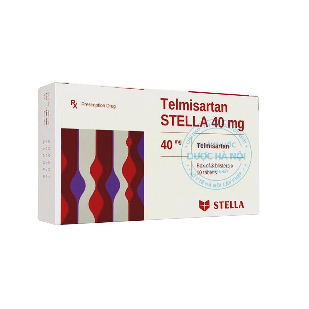 Thuốc Telmisartan Stella 40mg điều trị tăng huyết áp