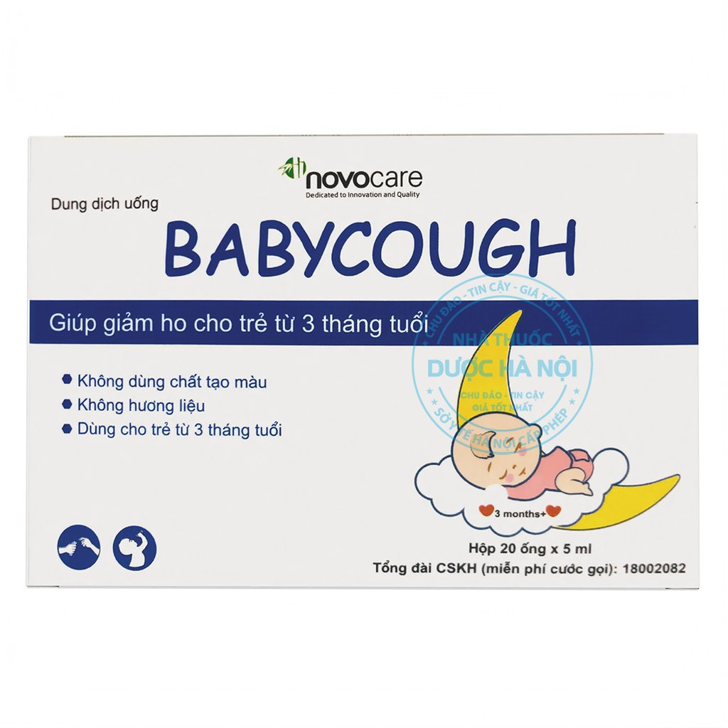 dung dịch uống babycough 5ml/ ống