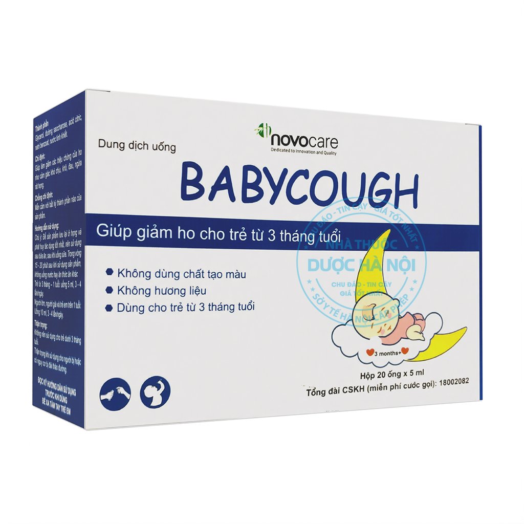 dung dịch uống babycough 5ml/ ống