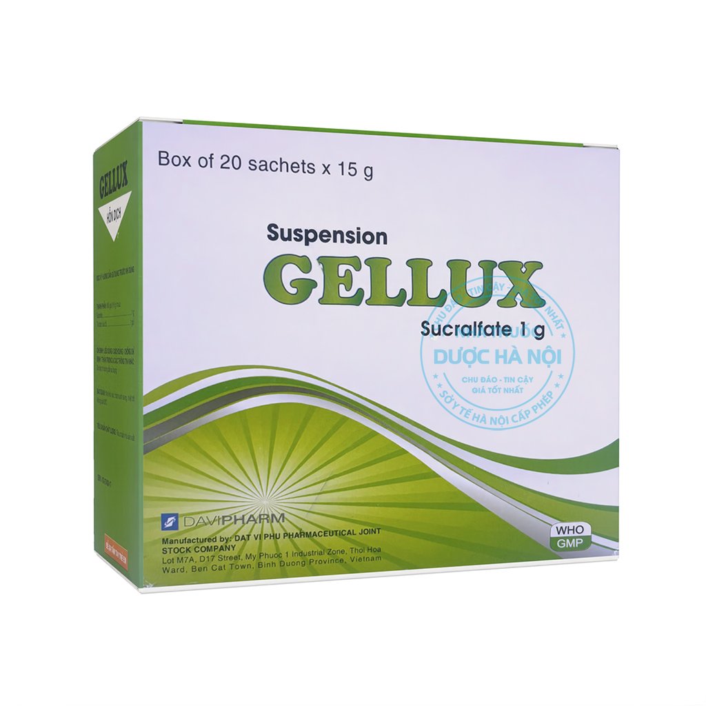 Hỗn dịch uống Gellux 1g