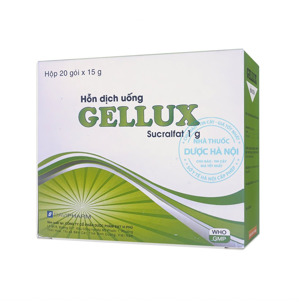 Hỗn dịch uống Gellux 1g