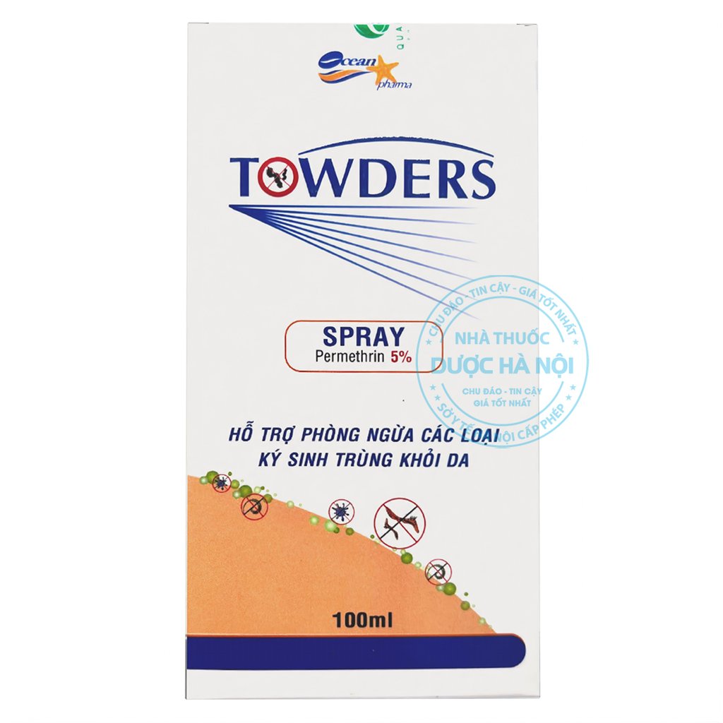 Xịt dung dịch Towders Spray 100ml