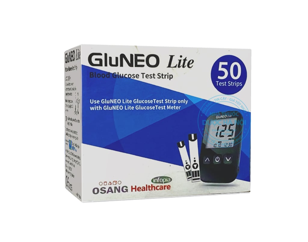 Que thử đường huyết GluNEO Lite