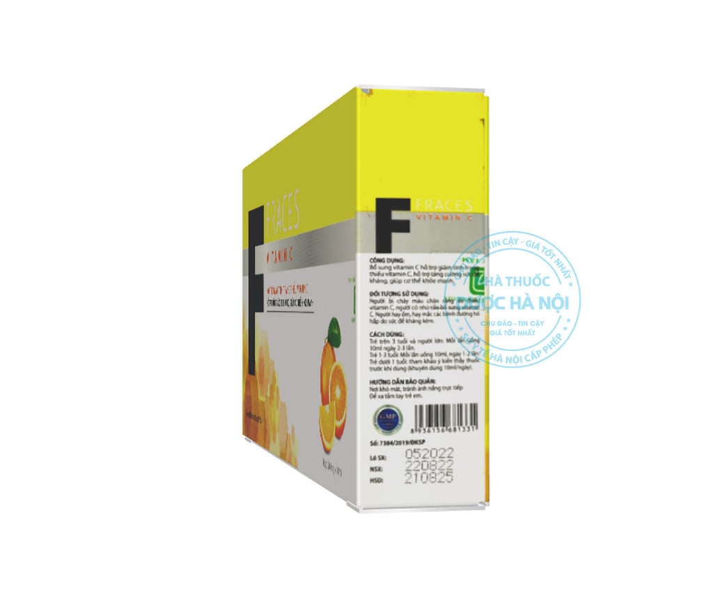 Fraces vitamin c 4 vỉ 5 ống