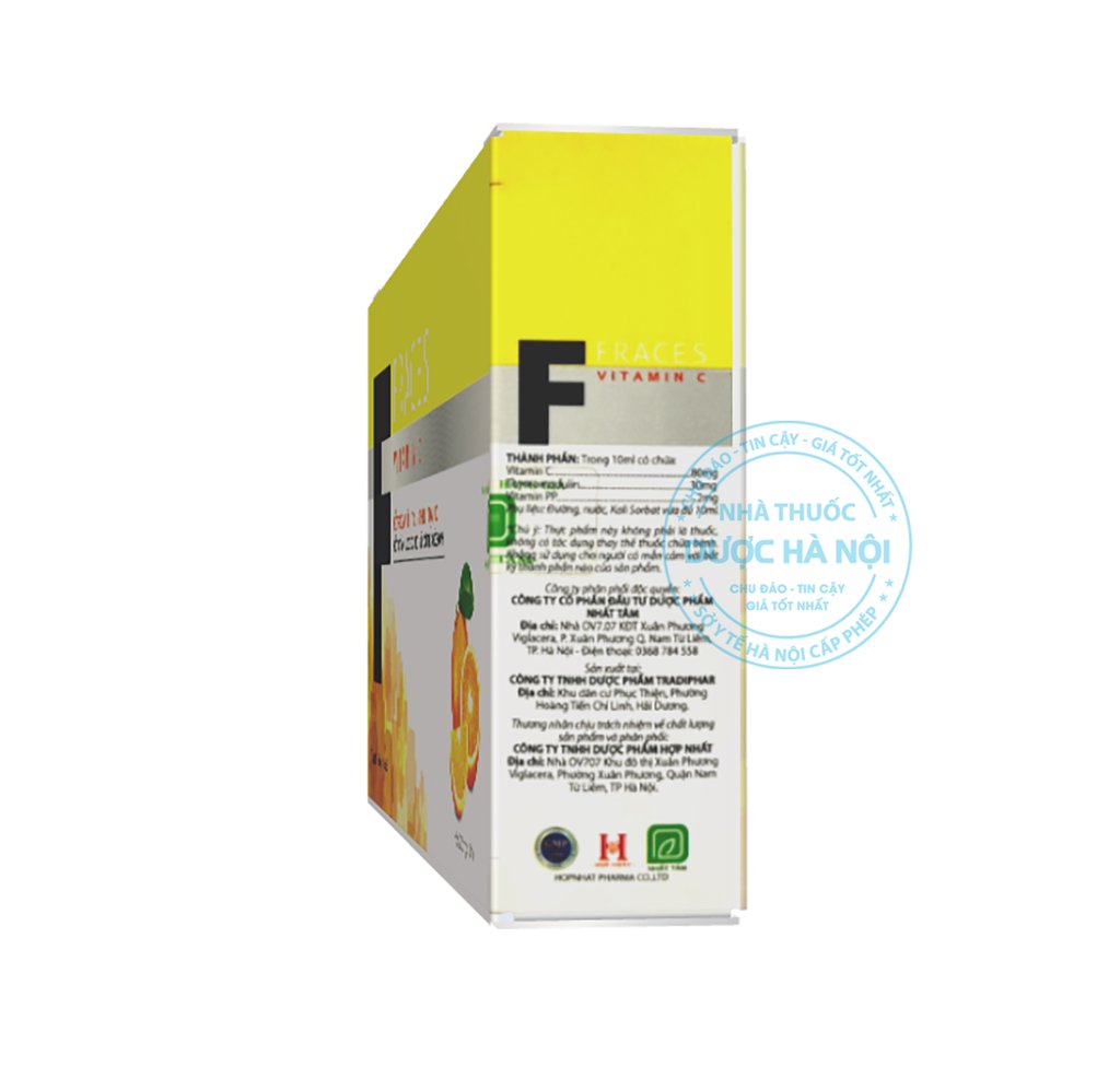 Fraces vitamin c 4 vỉ 5 ống