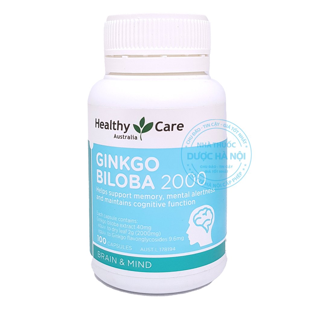 Healthy Care Ginkgo Biloba 2000mg