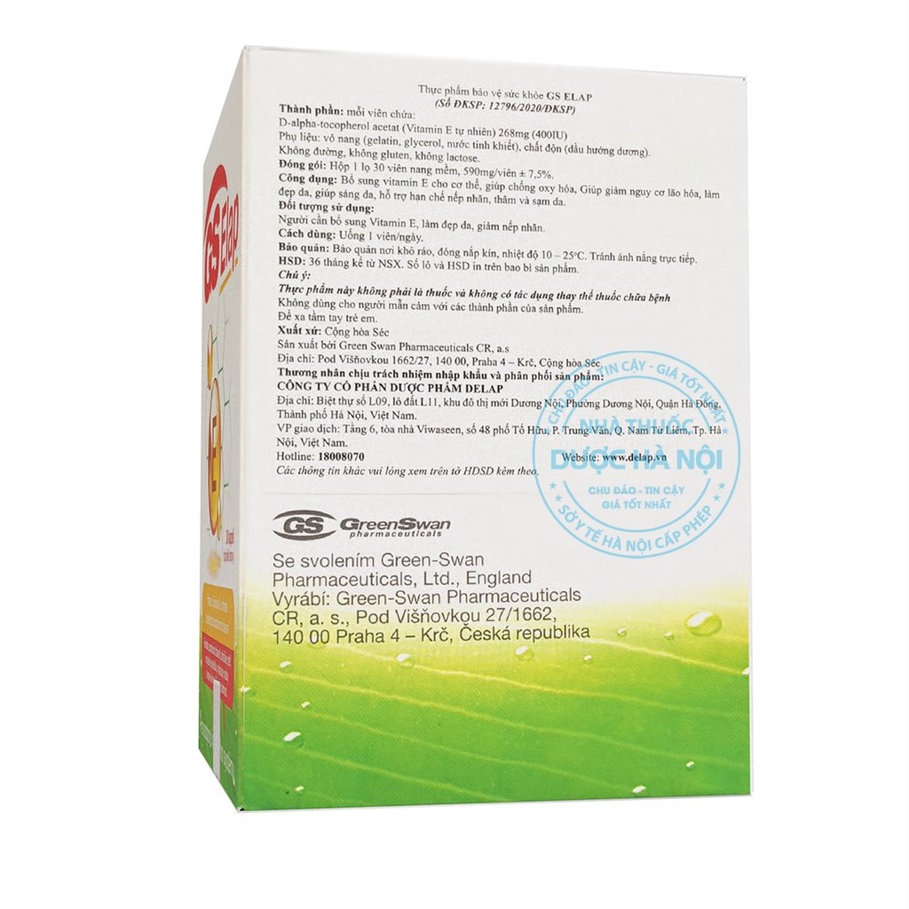 GS Elap vitamin E 30v-ĐB