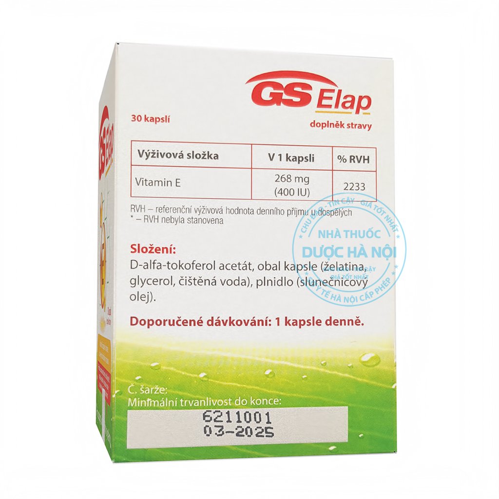 GS Elap vitamin E 30v-ĐB