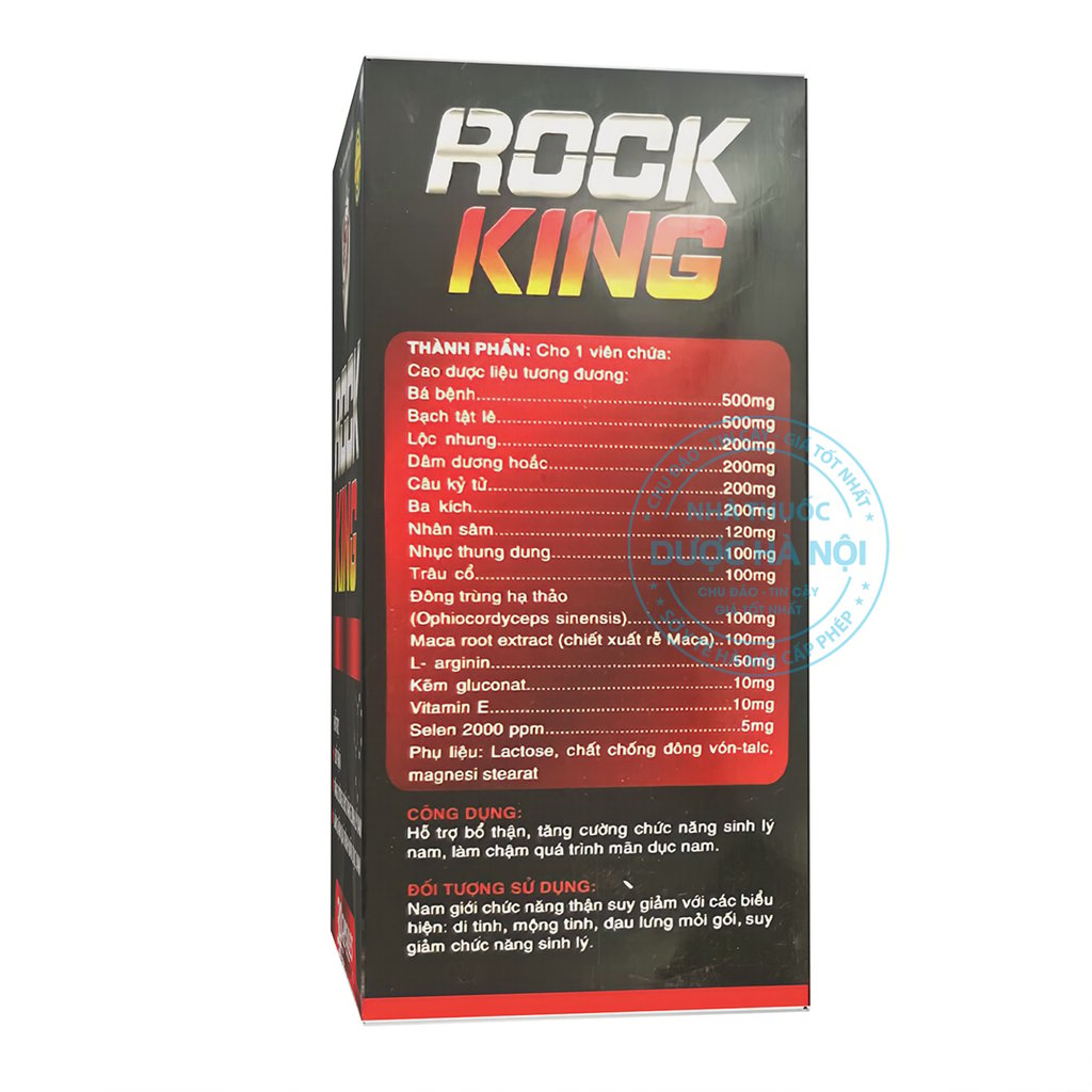 Rock King lọ 30 viên