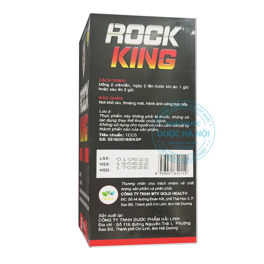 Rock King lọ 30 viên