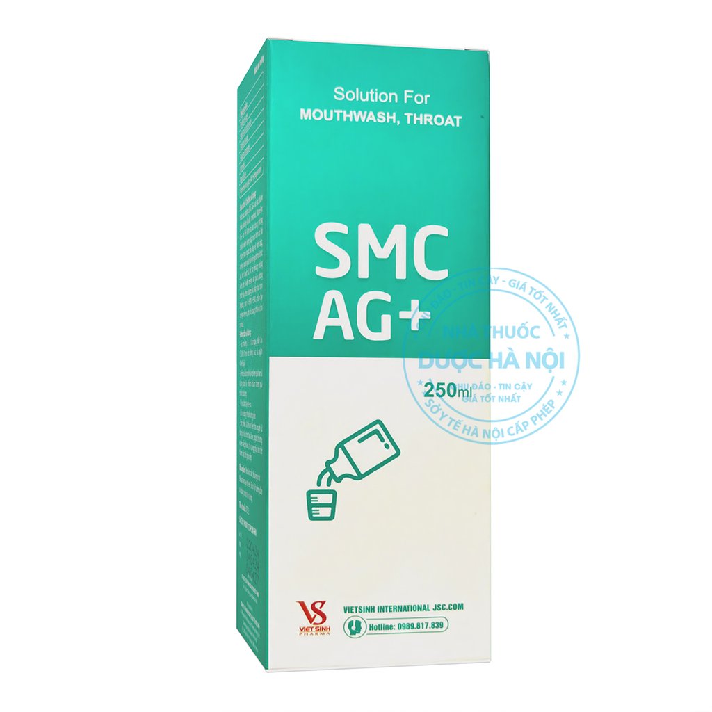 Nước súc miệng SMC Ag+