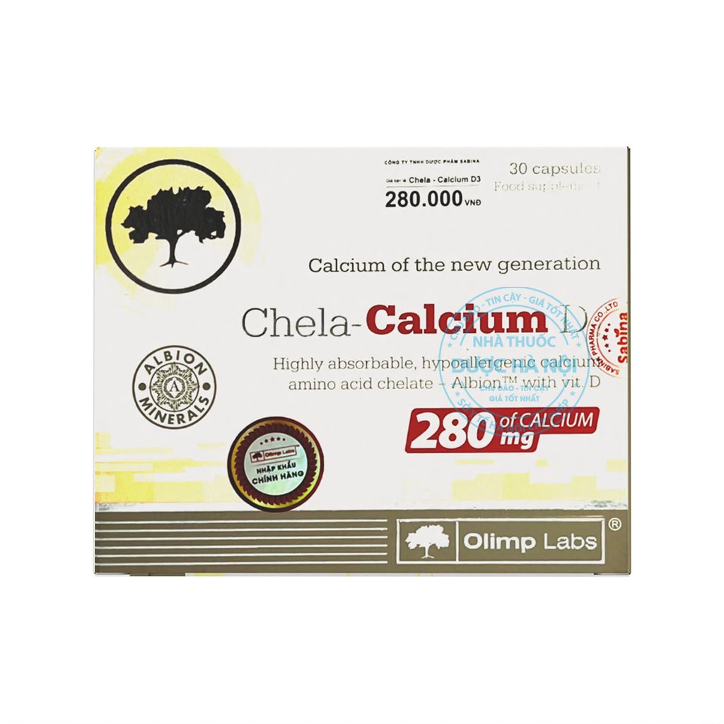 Viên uống Chela-Calcium D3