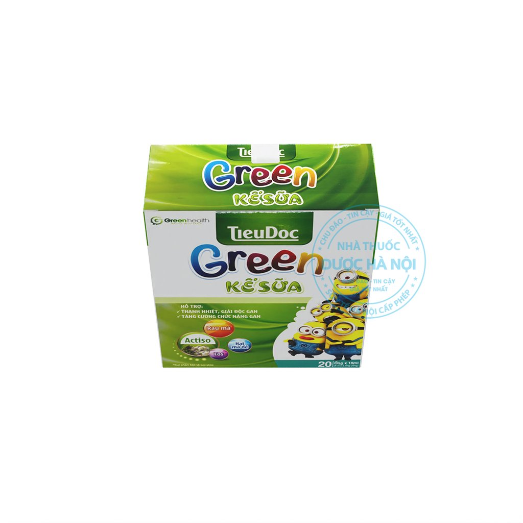 Green Kế Sữa hỗ trợ thanh nhiệt, mát gan, giải độc gan, bảo vệ gan