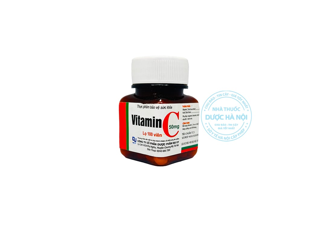 Vitamin C 50mg Đại uy