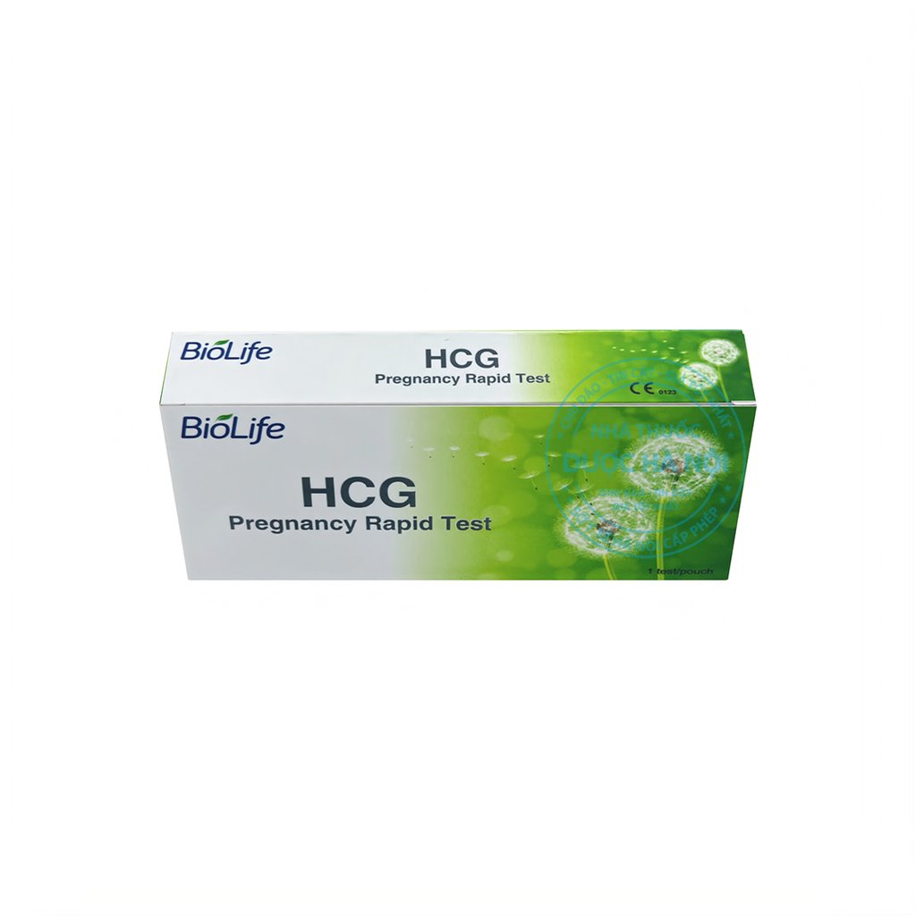 Que thử thai Biolife HCG Pregnancy Rapid Test