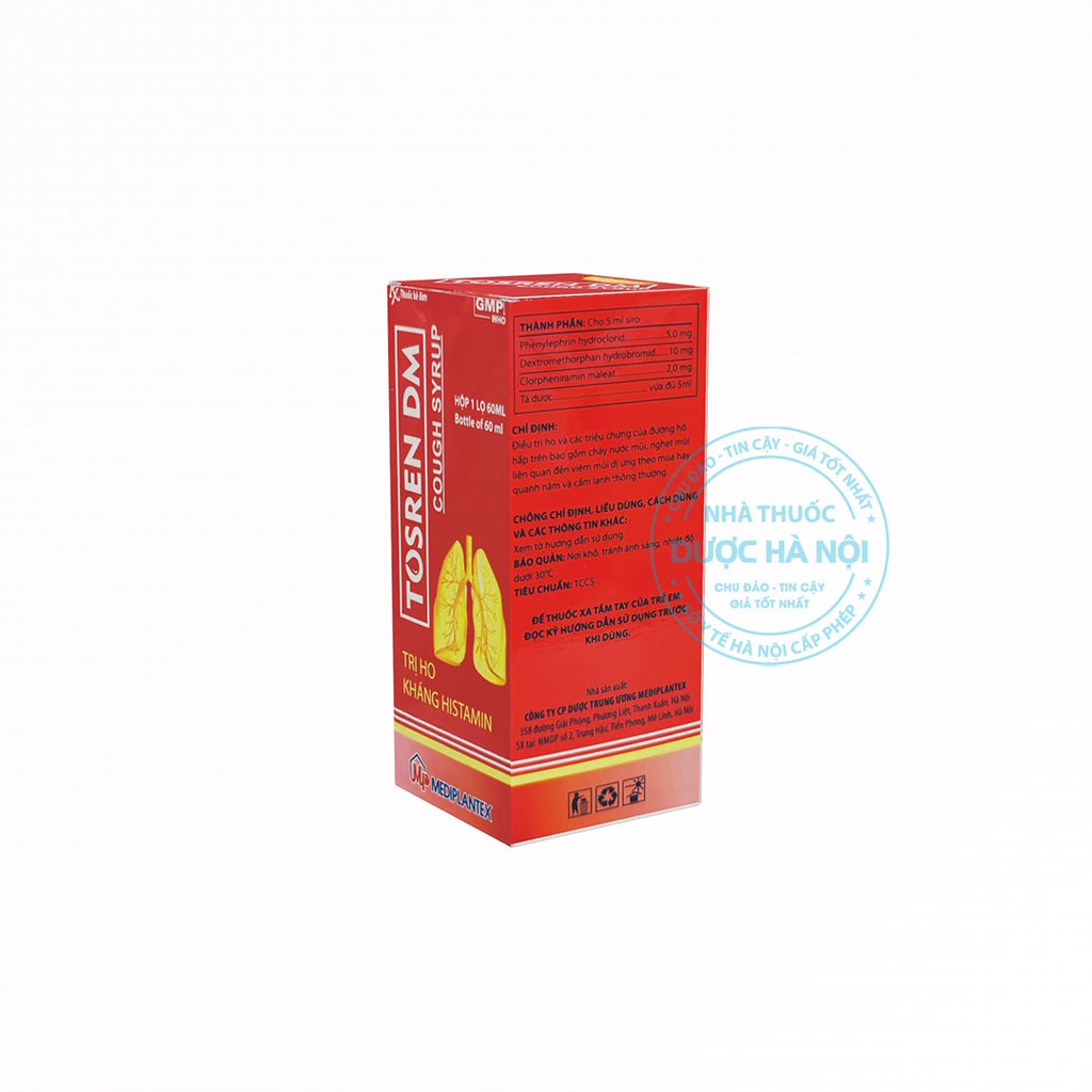 thuốc ho Tosren DM 60ml