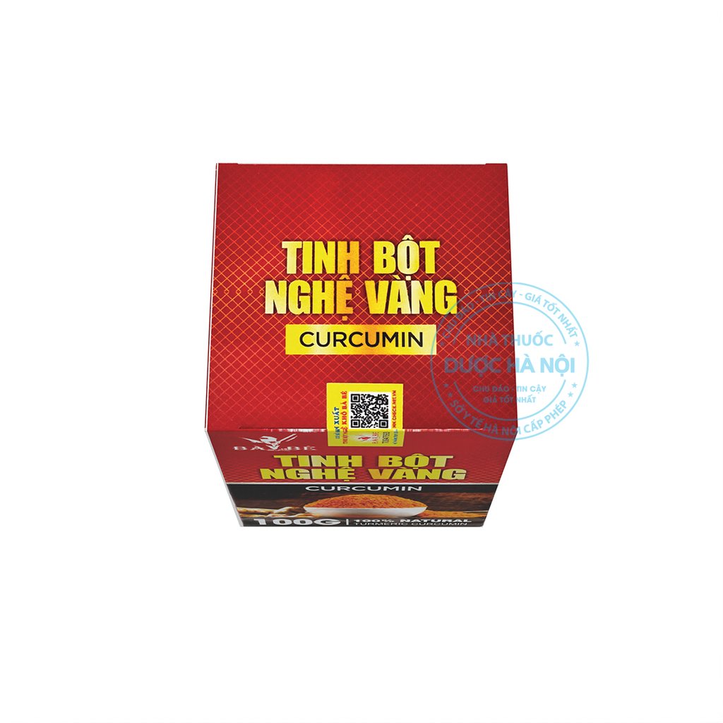 Tinh bột nghệ vàng Curcumin Bà Bé