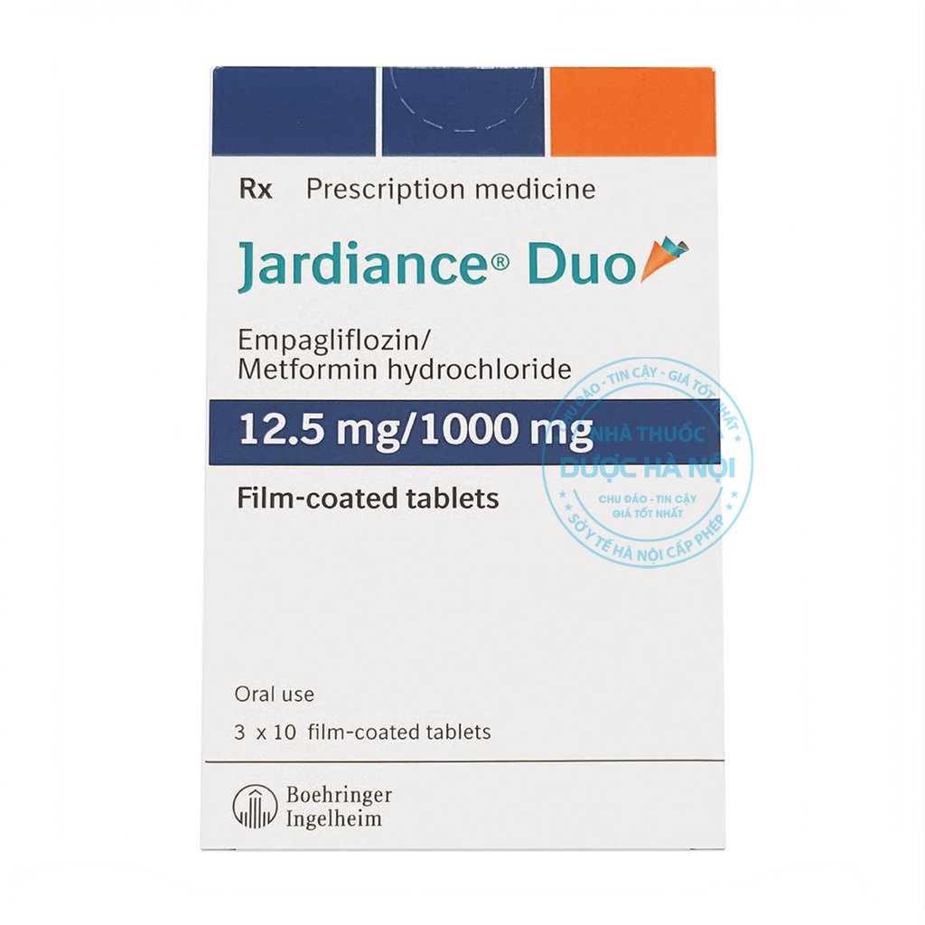 Thuốc Jardiance Duo 12.5/1000mg