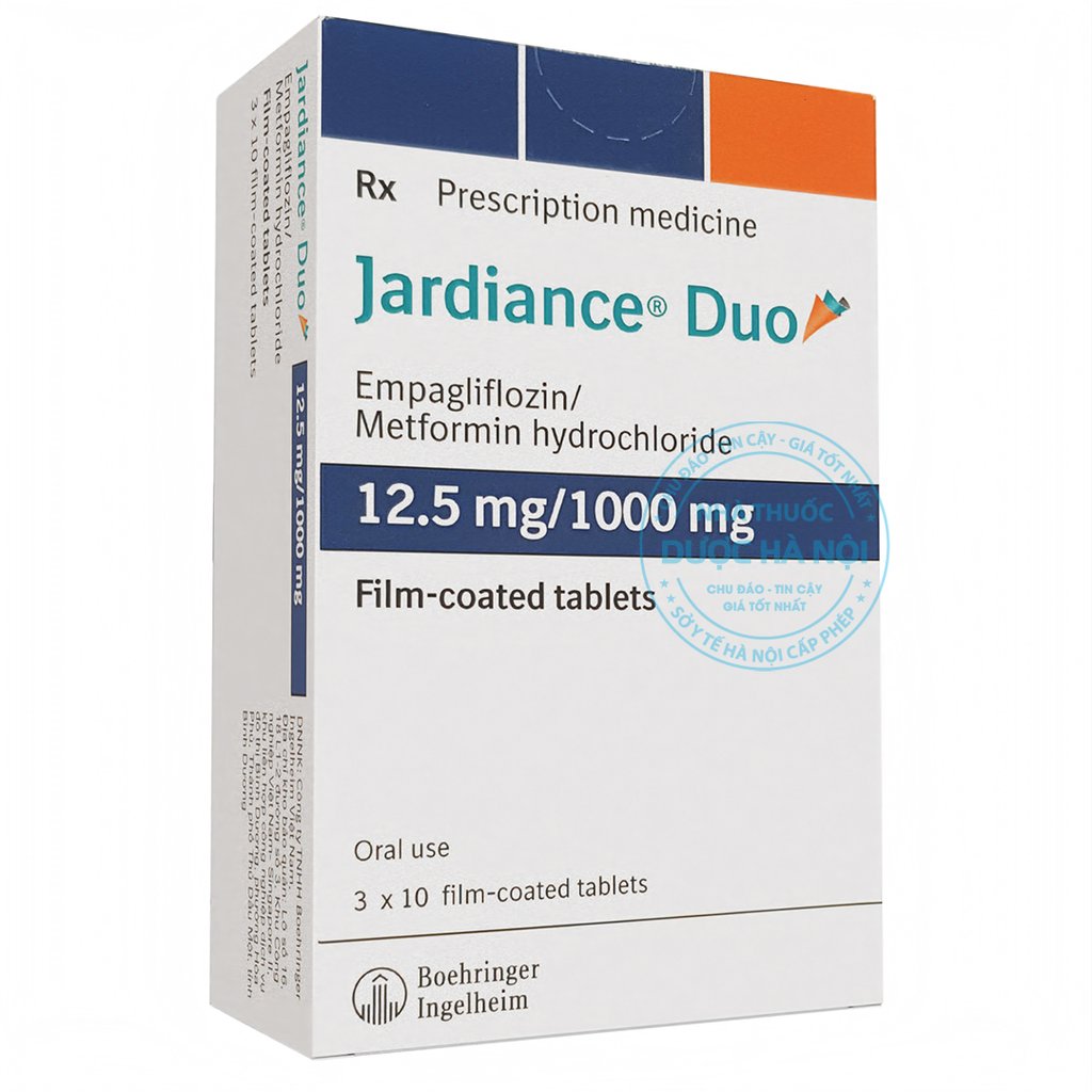 Thuốc Jardiance Duo 12.5/1000mg