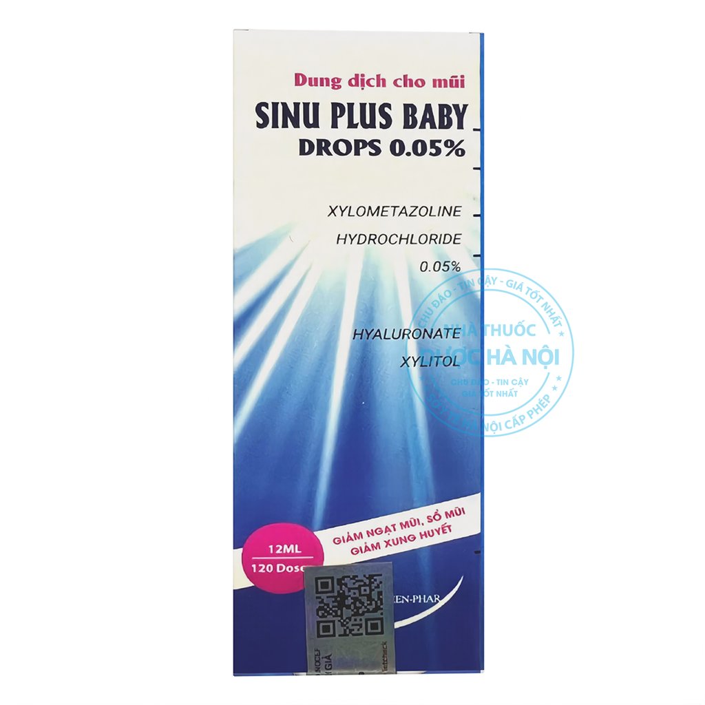 Sinu Plus Babydrops 0.05% nhỏ(Lọ 12ml)