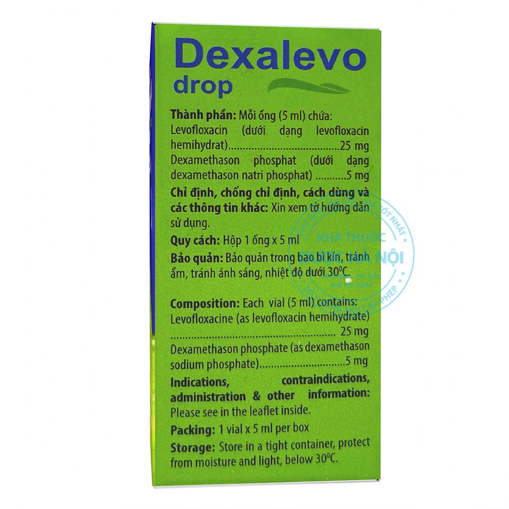 Thuốc nhỏ mắt Dexalevo Drop