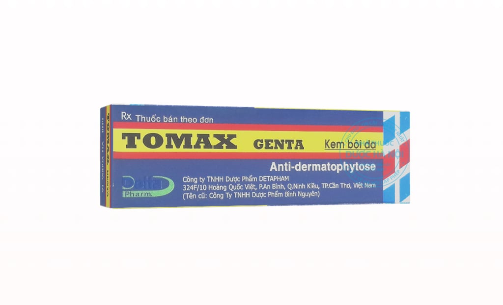 Kem bôi da Tomax Genta