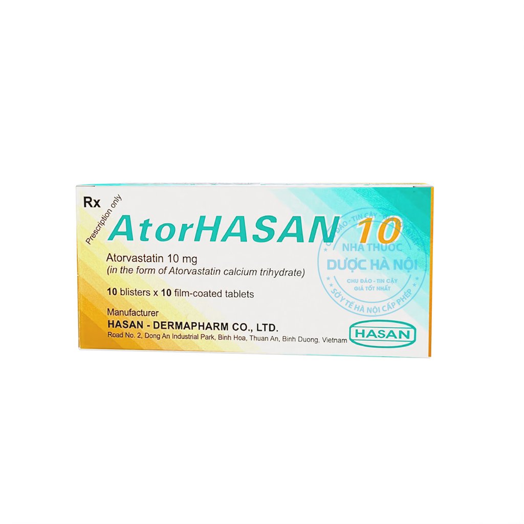 Thuốc AtorHasan 10mg