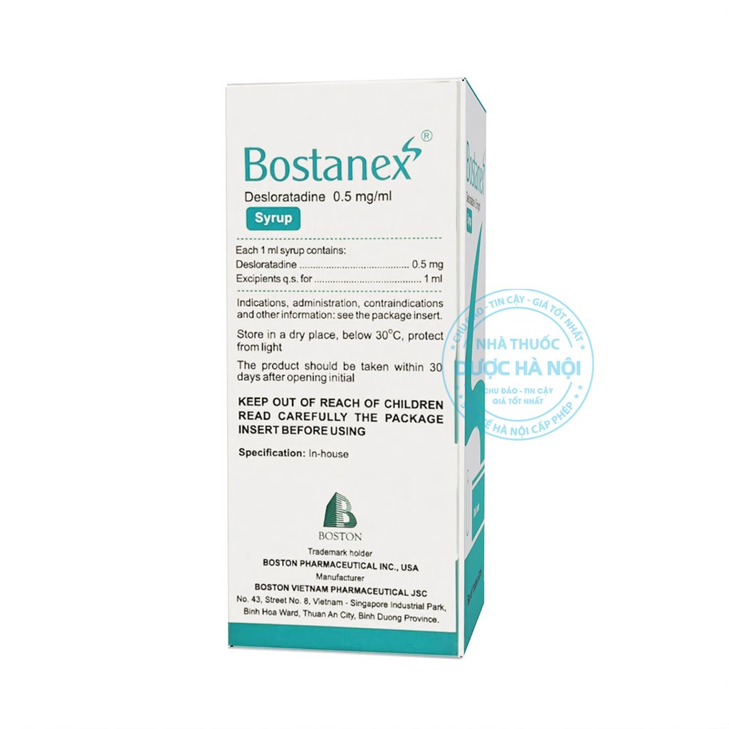 Thuốc Bostanex 60ml