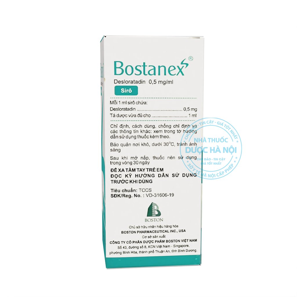 Thuốc Bostanex 60ml